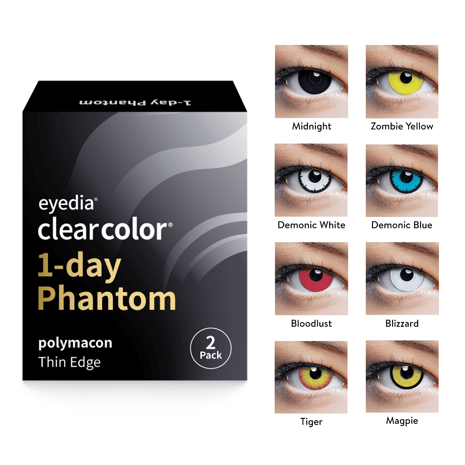 Clearcolor 1-Day Phantom