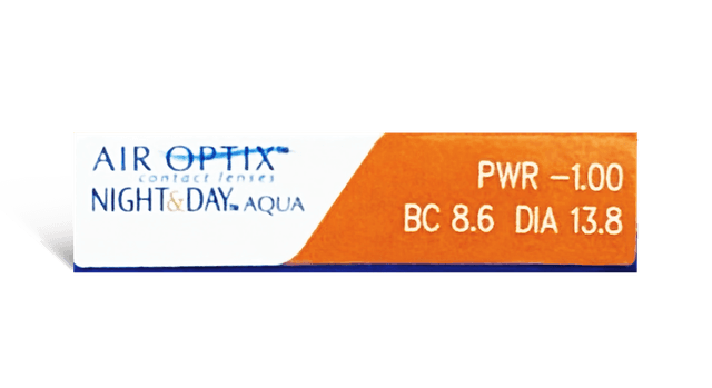 AIR OPTIX NIGHT & DAY AQUA - Parameter Selection - Contact Lenses from ...