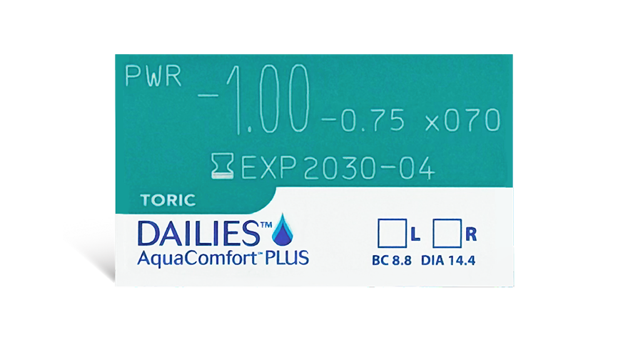 DAILIES AQUACOMFORT PLUS Toric 30pk - Contact Lenses from Walmart