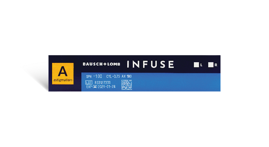 Bausch + Lomb INFUSE for Astigmatism 90pk - Contact Lenses from Walmart ...