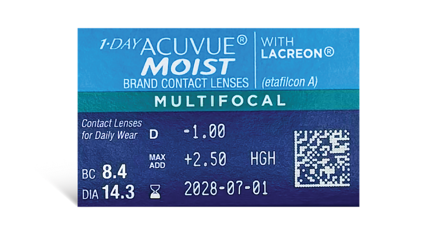 1-DAY ACUVUE MOIST Multifocal 30pk - Contact Lenses from Walmart