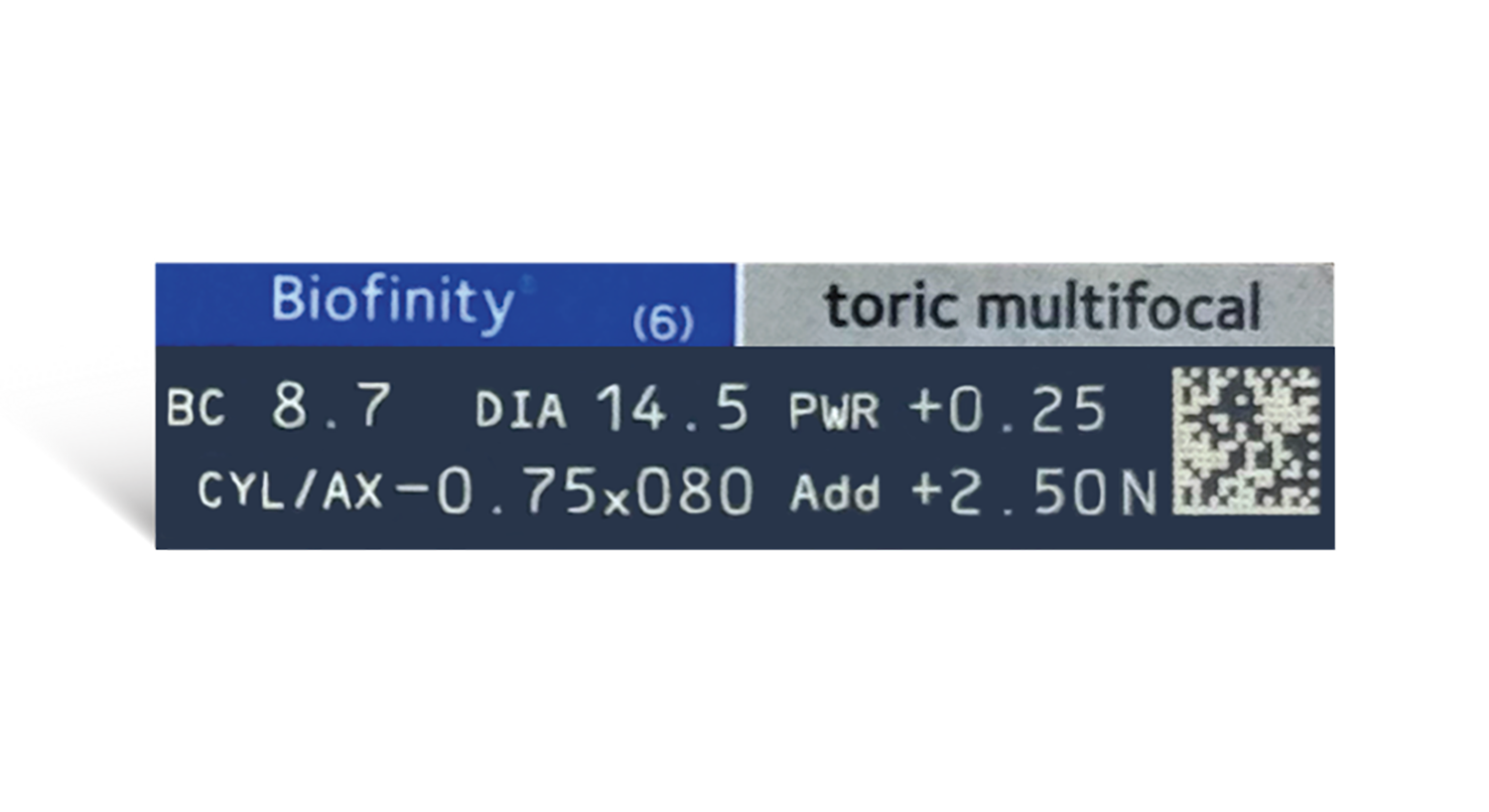 Biofinity Toric Multifocal - Contact Lenses from Walmart Contacts
