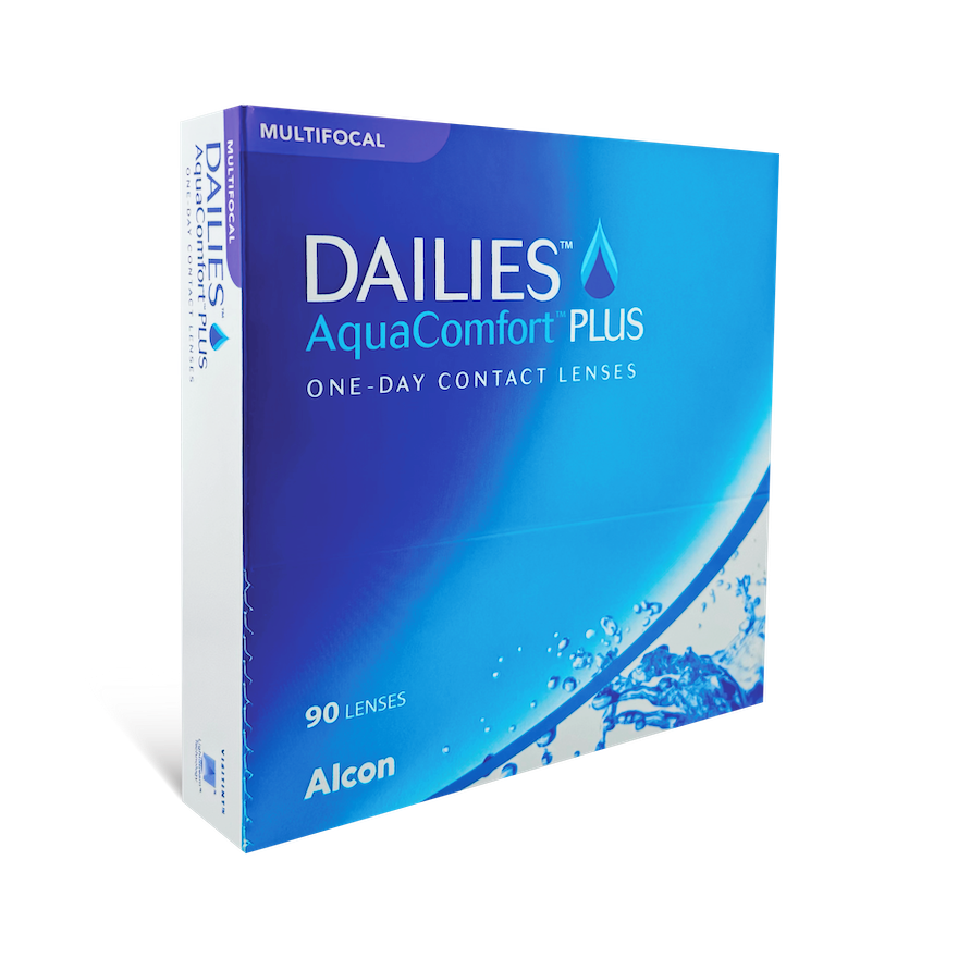DAILIES AQUACOMFORT PLUS Multifocal 90pk - Contact Lenses from