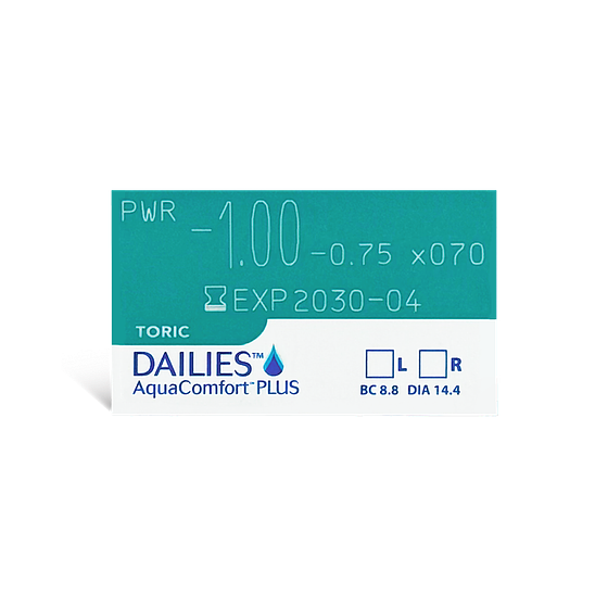 DAILIES AQUACOMFORT PLUS Toric 30pk - Contact Lenses from Walmart