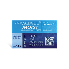1-DAY ACUVUE MOIST 30pk - Contact Lenses from Walmart Contacts