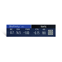 Biofinity Toric - Contact Lenses from Walmart Contacts
