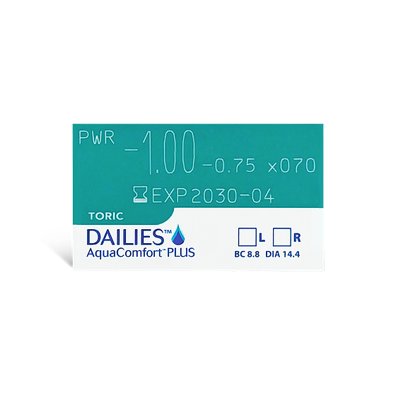DAILIES AQUACOMFORT PLUS Toric 30pk - Contact Lenses from Walmart