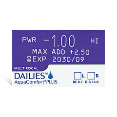 DAILIES AQUACOMFORT PLUS Multifocal 30pk - Contact Lenses from