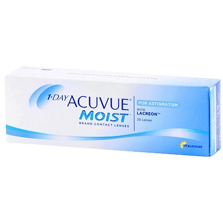 Acuvue 1-DAY ACUVUE MOIST for ASTIGMATISM 30pk contacts