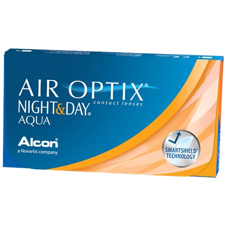 AIR OPTIX NIGHT & DAY AQUA contacts