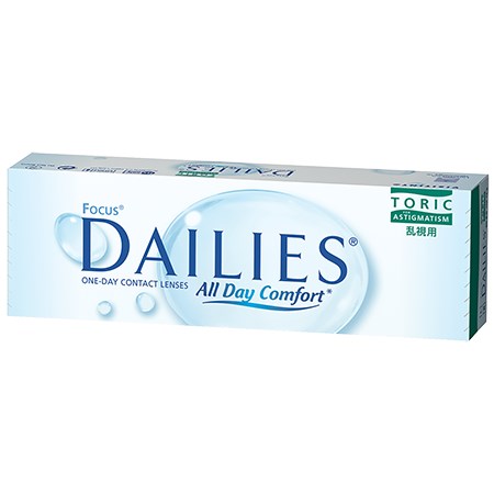 FOCUS DAILIES Toric 30 Pack contacts