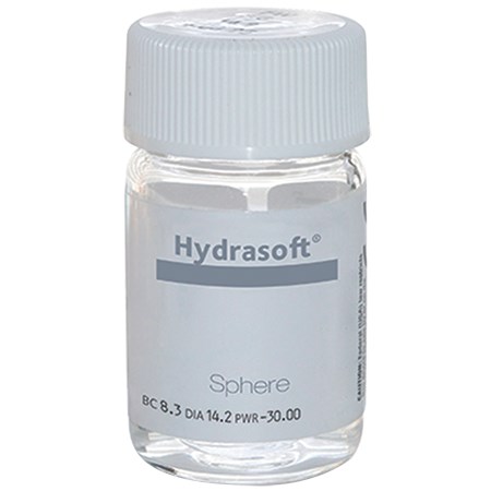 Hydrasoft Sphere Vial contacts