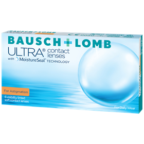 Bausch + Lomb ULTRA for Astigmatism contact lenses